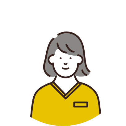 先輩スタッフイラスト画像01